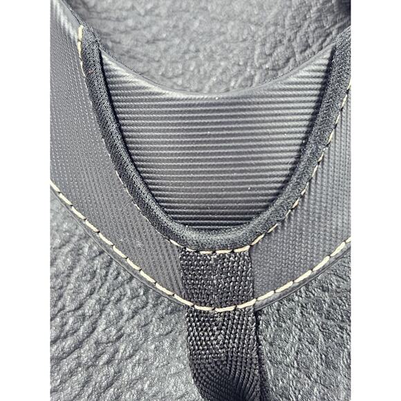 Sanuk Black/Gray Sandals Slip On Thong Flip Flops, Men's/Boys Size 6.5 - Picture 7 of 9